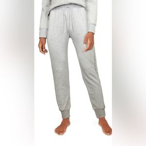Natural Reflections Cable Knit Confetti Grey Jogger Sweats 2X